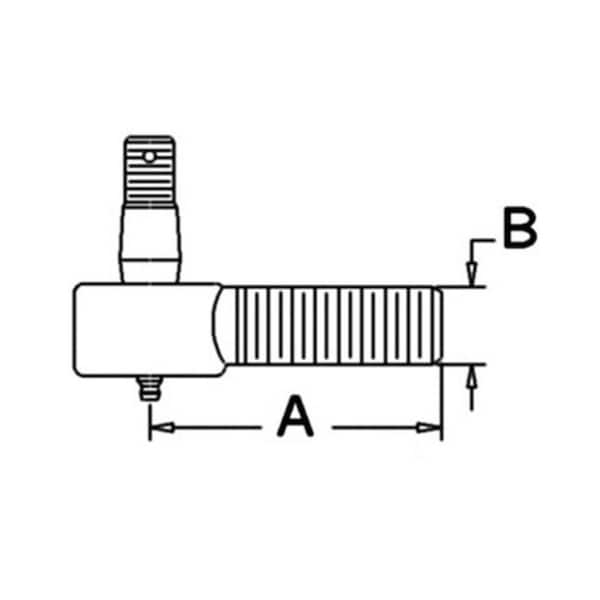 Aftermarket Tie Rod Fits International 2656 606 656 2606 664 2504 544 2544 504 379551R92 - main